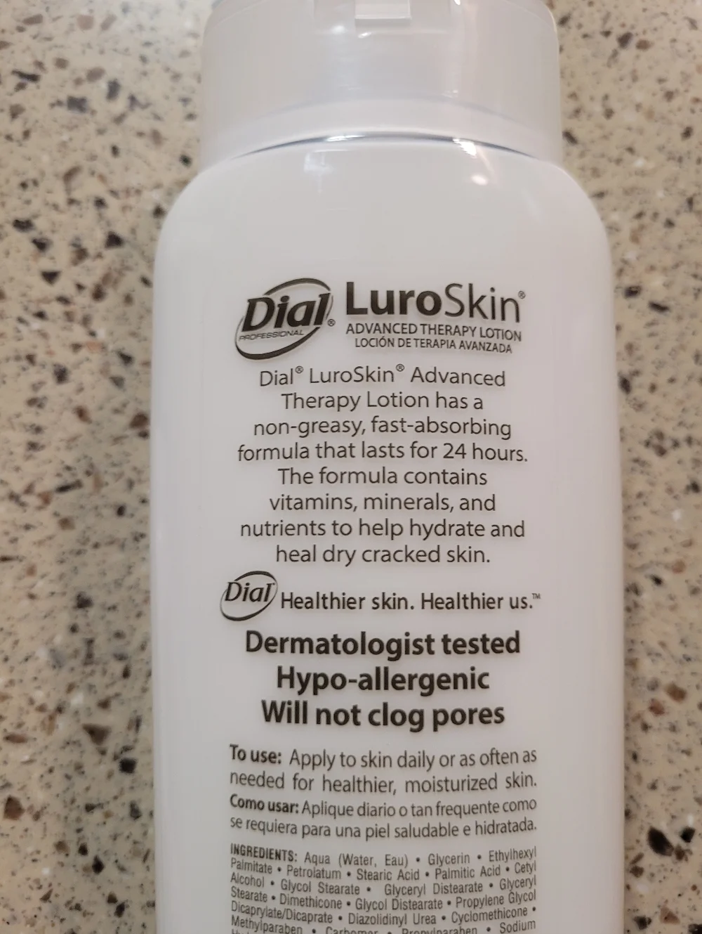 2 Dial Luro Skin Advanced Therapy Lotion Hydrating Fast Absorbing 12 oz Each HTF